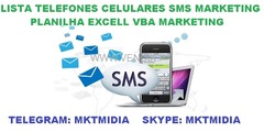 Lista Telefones Celulares Sms Marketing