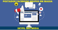 Postador Facebook Grupos Em Massa