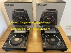 Pioneer CDJ-3000, Pioneer CDJ 2000NXS2, Pioneer DJM 900NXS2 , Pioneer DJ DJM-V10
