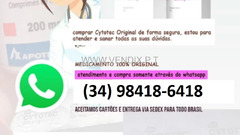 Compra Cytotec AQUI (34) 98418-6418