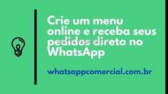 Monte sua Loja para WhatApp Agora