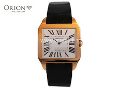 ⌚ Cartier Santos-Dumont – Ouro Rosa 18K