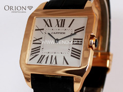 ⌚ Cartier Santos-Dumont – Ouro Rosa 18K