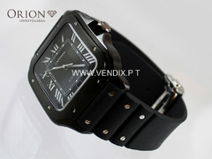 ⌚ Cartier Santos//Full set – Aço e ADLC