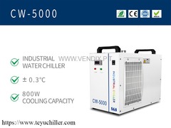 Pequeno resfriador de água CW5000 para cortador de gravador a laser de CO2
