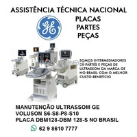 PLACAS DBM 128 ULTRASSOM GE S6-S8-S10 BRASIL VENDAS E MANUTENÇÃO