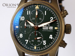 IWC Pilot Spitfire Chronograph // Full Set
